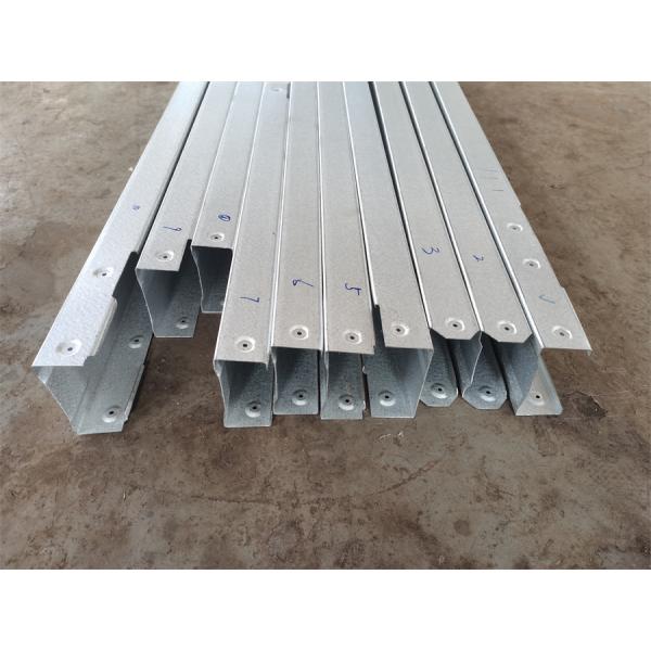 18 Gauge 24 Gauge Multiple Sizes LSF LGS Рама Префабрикованный стальной дом Структура Легкая габаритная стальная рама