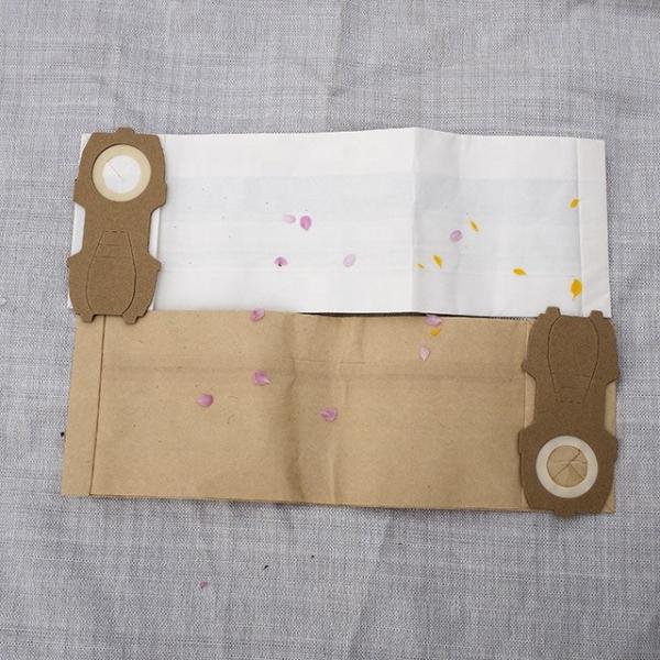 Sacos de papel do aspirador de p30 de Vorwerk Kobold VK118/119/120/121/122/ET340 34g 43*14.4cm