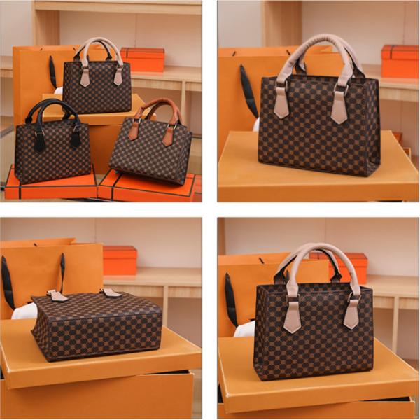 Bucket type Women Tote Handbag PU Women'S Commuter Tote OEM Bag
