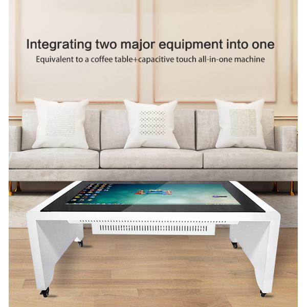 Mesa de centro interativa do tela táctil de 55 polegadas para Conferenc/jantar/exposição/barra
