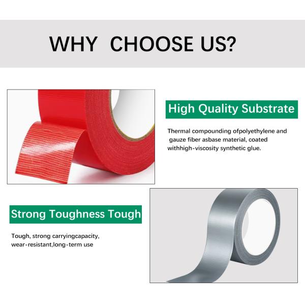Heavy Duty Waterproof Cloth Duct Tape Waterproof Cloth Tape