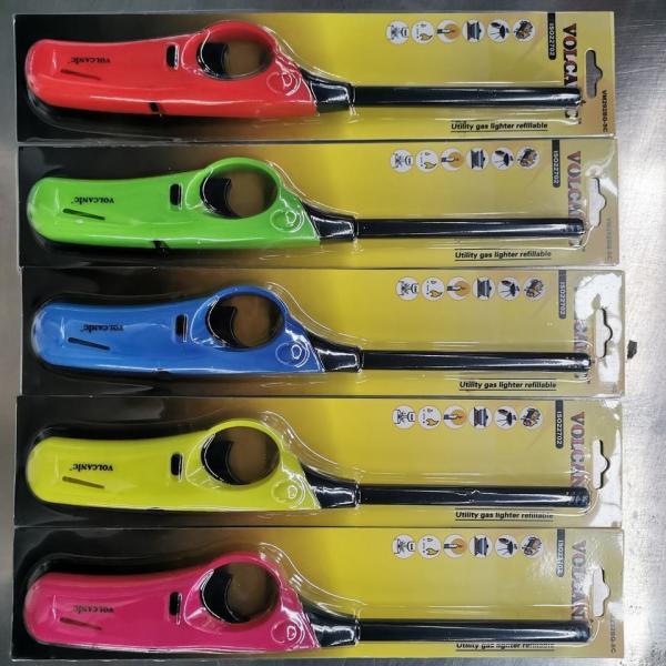 Competitive Refillable Electric Kitchen BBQ Lighter with Metal Tube Model NO. DY-B006
