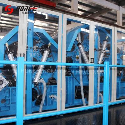 Nonwoven Polyester Fiber Wadding Carding Machine