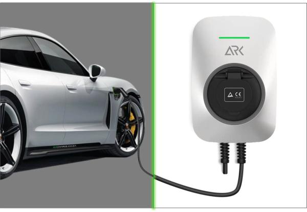 Ev Fast Charging Station Type 2 Plug Wallbox 7KW Ev Charger House Charging Station