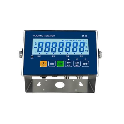 Indicador de pesaje electrónico de 30 kg con pantalla LCD con batería
