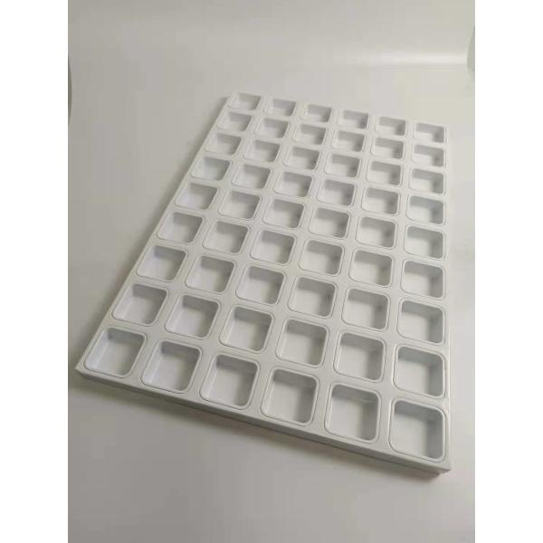 54 чашки придают квадратную форму алюминиевому силикону ручки лотка выпечки плюш