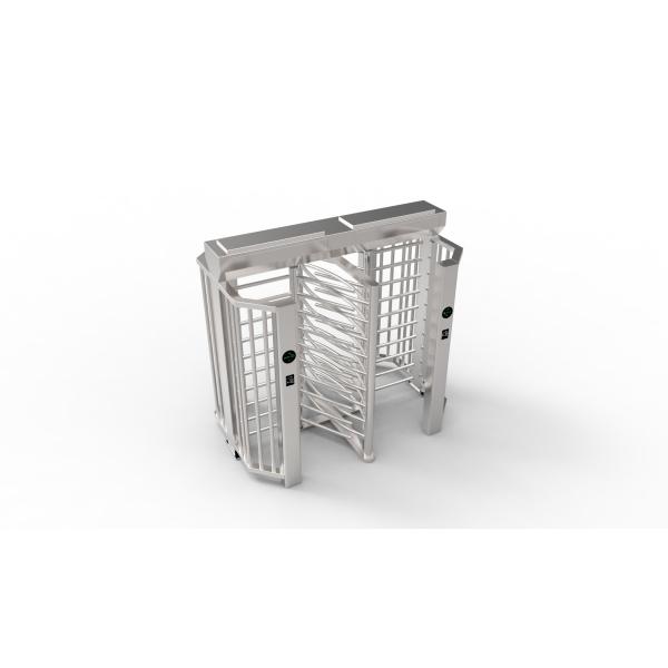 304 Stainless Steel Full Height Turnstile Gate With QR Code For Prison / Neighborhoods