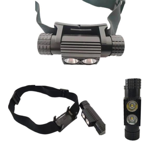 Тип - сплав алюминия Headlamp СИД 1000 люменов c перезаряжаемые высокий