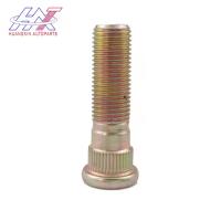 8.8 Grade L50mm Poteaux du moteur de roue Poteaux de roue de camion Zinc plating
