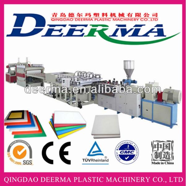 160kw PVC Foam Board Machine 200kg/h - 500kg/h Foam Sheet Making Machine