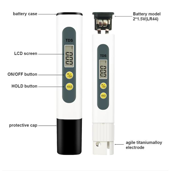 Water Quality Monitor Tester TDS Water Tester Meter for Drinking Water