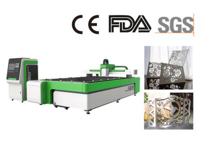 Metal Sheet Fiber Laser Cutting Machine , CNC Laser Cutter For Aluminum , Steel