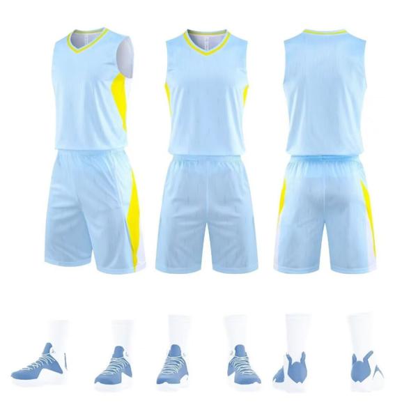 Calçado de basquetebol Campo de treino de basquetebol ao ar livre Veste respirável absorvente de suor