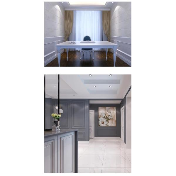 Интегрированная стена из ПВХ экологически чистый внутренний фон