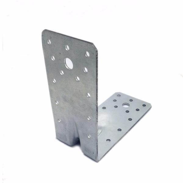 Серебряная односторонняя скобка на заказ Hardware Corner Черный угол Структура скобки