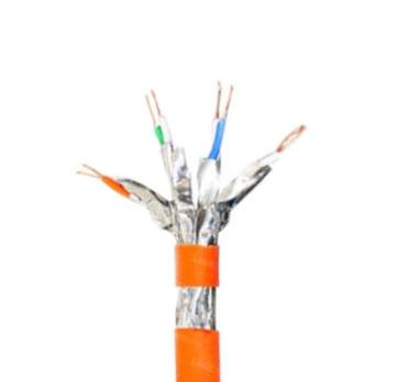 Shielded CAT6 SFTP LAN Cable LSZH Jacket Security Home LSZH Jacket Cable Cat6 Sftp