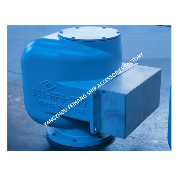 533HFB-DN200 AIR VENT HEAD FLOAT TYPE | TANK AIR VENT HEAD MODEL 533HFB-200A