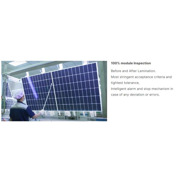 Longi Solar Module 445W 450W 455W Black Frame Mono Solar Cell for Panel Efficiency