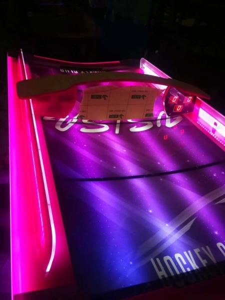 Metal exterior design Coin Operated Air Hockey Table luxury Indoor Amusement