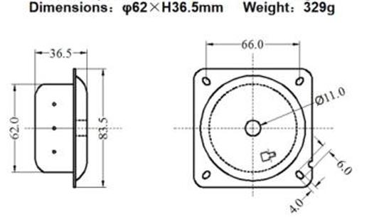 Original Airbag Gas Inflator for Driver and Passenger Airbag with High-Quality Alloy and Precise ∅62mm*H36.5mm Dimensions