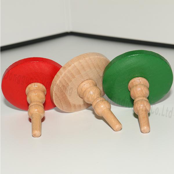 Custom Wooden Spinning Tops Set - Montessori Toy for Kids & Adults