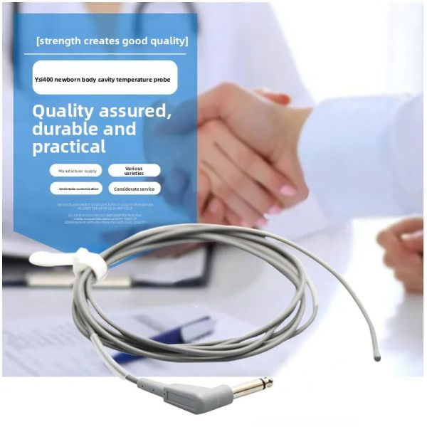 YSI 400 Series Reusable 2.252K Medical Temperature Probes Compatible with PM9000-Medical Consumables Adult body cavity