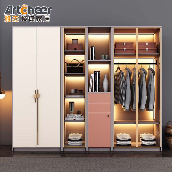 Modern Stylish Design Customized Size Wardrobe Closet with Eco-Friendly Material