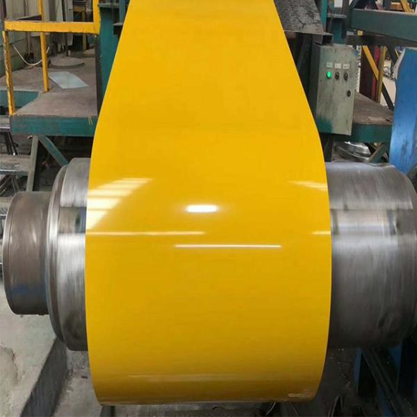 Corrugated Galvalume PPGI Steel Coil For Roof Tiles Matt R Prepainted 1250mm