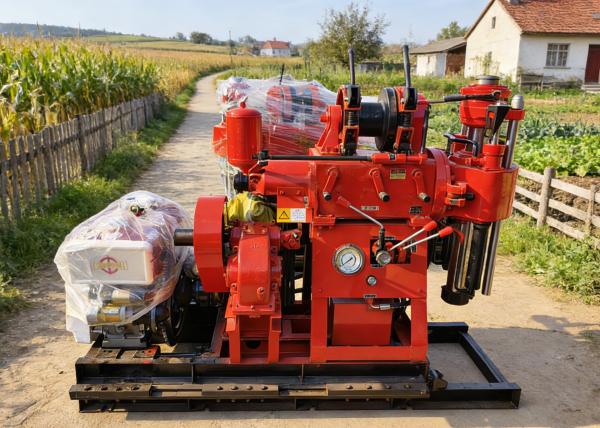 Geological Exploration GK 200 Drilling Rig With Fast Drilling Speed