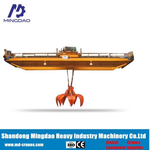 MD 2t 3t 5t 10t Single Girder Grab Overhead Crane with China Factory Direct