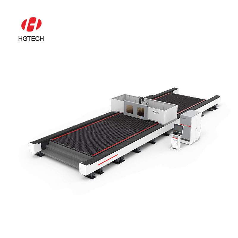 Intelligent Laser Flame Hybrid Cutting Machine 40-200mm Thick Steel Plate Dual Process Cutting