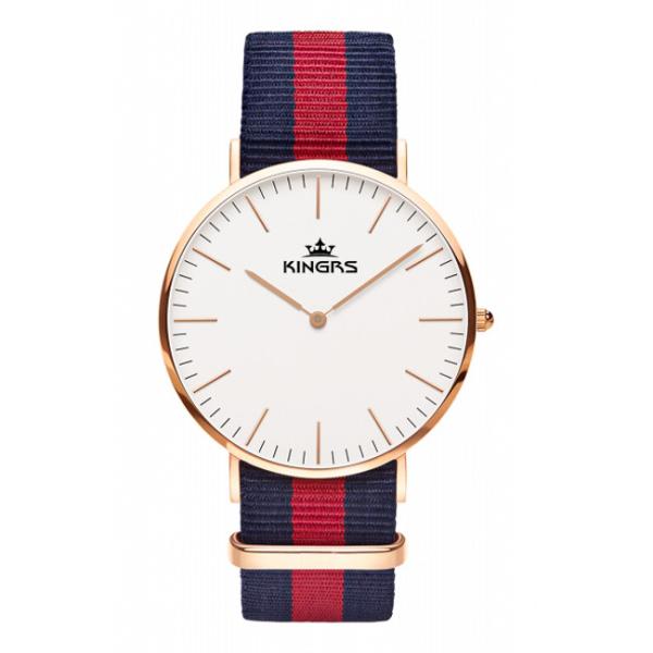 Waterproof Wristband Sport  Stainless Steel Nylon Strap Men Watch  SN15002GQ
