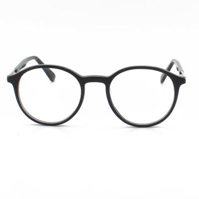 Classical Round Retro Anti Blue Light Acetate Optical Frame