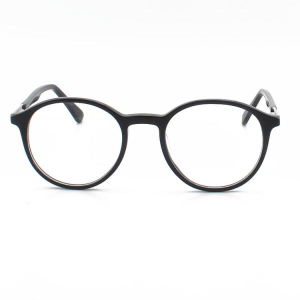 Classical Round Retro Anti Blue Light Acetate Optical Frame