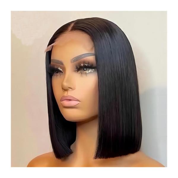 Brazilian Hair Short Bob Transparent Bob Wigs Hd Lace Front Human Hair Wigs 8-14 Inch
