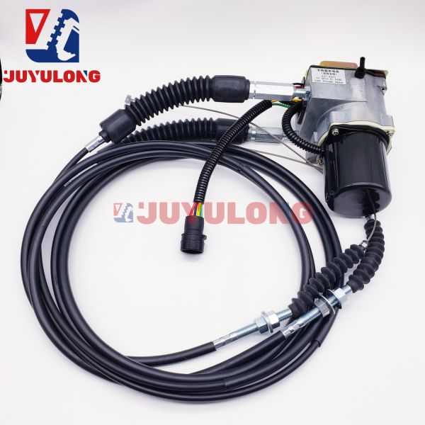 JUYULONG Round Throttle Motor 247-5227 7Y-3913 4L-5496 for CAT E320C/D/312C  Excavator Construction Machinery Parts