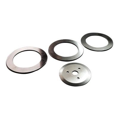 ISO 220mm Rotary Cutter Blade Carbide Slitter Knives For Advertising Industry