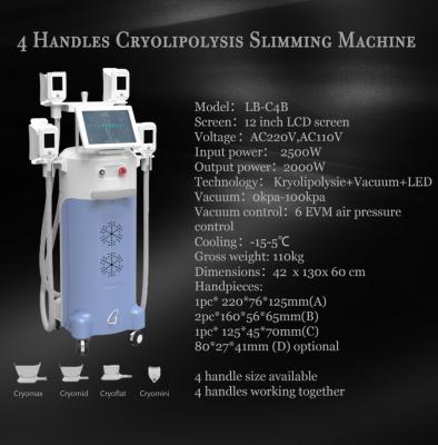 Liposuction Cryotherapy Fat Burner Reduction Losing Weight Freeze Machine Weight Loss Cryo Cooling Therapy Criolipolisis