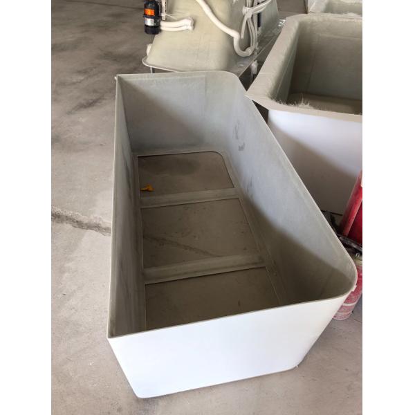 Pure PMMA Acrylic Freestanding Hydro Massage Bathtub with 7 Colors Changing LED Light
