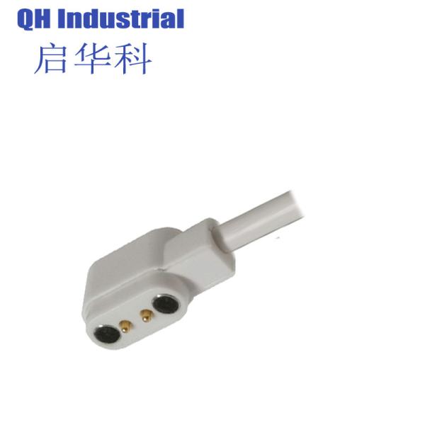2PinRoll & Reel Tape Package Aerospace Connector magnetic cable connector Waterproof Tablet Magnetic Power Connector