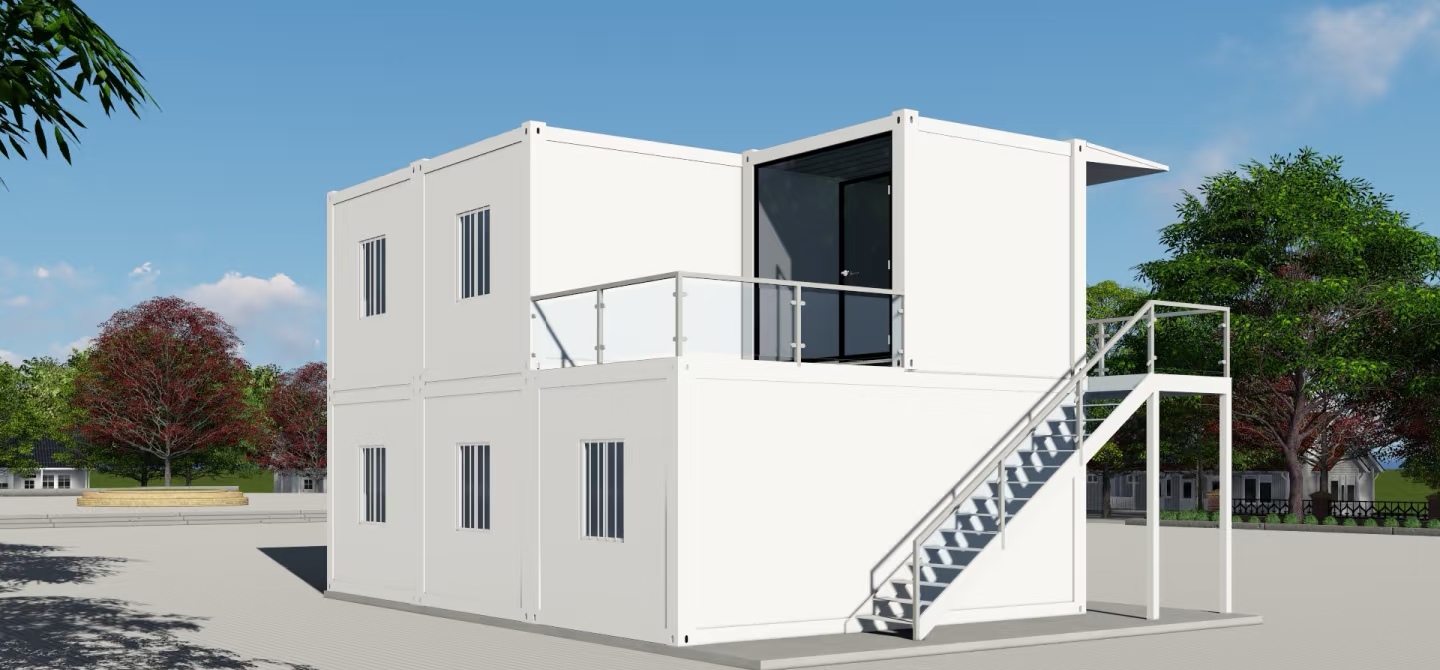 Scalable Intelligent Residential System Modular Tiny House Steel Detachable Sandwich Panel Container Prefab