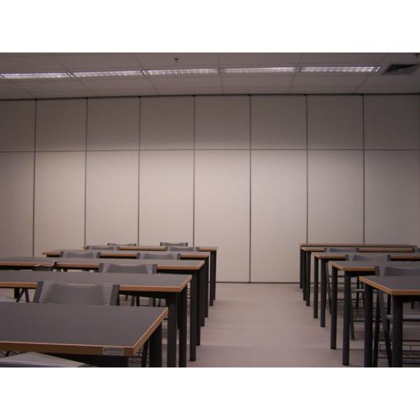 Acoustic Material System Operable Sliding Partitions Walls For Hotel Decorative