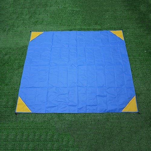 Camping Picnic Mat, Beach Blanket 78''×81'' 4-7 Adults Oversized Lightweight Waterproof Sandproof Large Picnic Mat