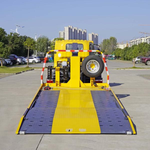 Factory Sales Lightweight FAW New Brand 4x2  8Tons Tow Truck Wrecker Truck With 6M Landing Flat Bed