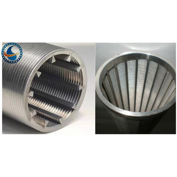 Stainless Steel Vee Dia 89mm Wedge Wire Screen Pipe
