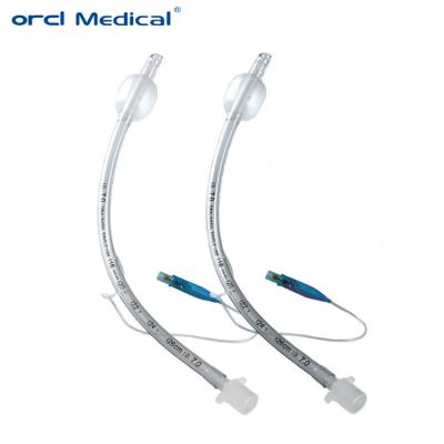 Tubos endotraqueais com algemas livres de DEHP