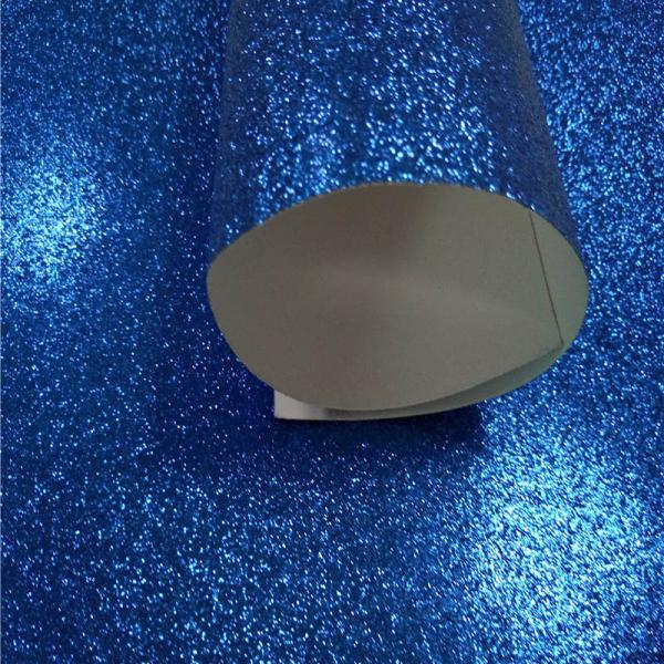 Blue Diy Handwork Craft Glitter Card Paper Christmas Decoration KTV Wallpaper