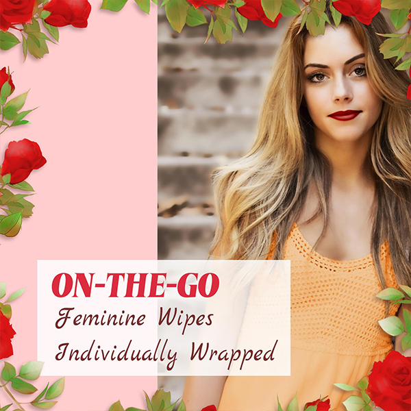 Venta al por mayor Super fresco Mujeres partes femeninas toallitas con pH equilibrado Flushable Toallitas húmedas para mujeres seguras