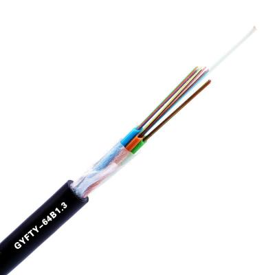 Anti força fraca encalhada do tubo GYFTY FRP do roedor cabo de fibra ótica não metálico