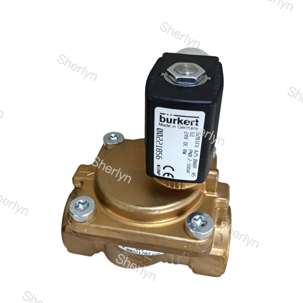 Burkert 00322517 G1/4 EPDM Sealed Brass Valve Body DC24V